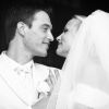 Elodie Gossuin et Bertrand Lacherie, mariés depuis 11 ans. Un cliché datant du 1er juillet 2006.