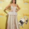 Tini (Martina) Stoessel à l'avant-première du film d'animation "Tad l'explorateur 2 : Le secret du Roi Midas" à Madrid, le 22 août 2017.