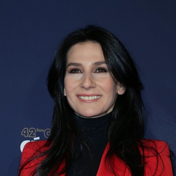 Marie Drucker - Photocall de la 42ème cérémonie des Cesar à la salle Pleyel à Paris, le 24 février 2017. © Dominique Jacovides - Olivier Borde / Bestimage