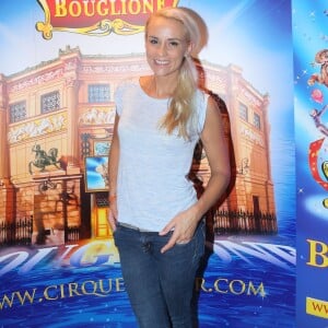 Exclusif - Elodie Gossuin au nouveau spectacle du cirque Bouglione, au cirque d'hiver à Paris, le 8 octobre 2016.© CVS/Bestimage