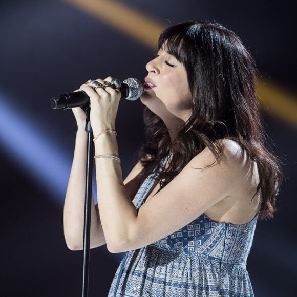 Exclusif - Nolwenn Leroy (enceinte) - Enregistrement de l'émission "2017 en chansons" à la Seine Musicale à Boulogne-Billancourt. Le 6 juin 2017 © Cyril Moreau - Veeren Ramsamy / Bestimage