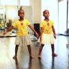 Stella et Estere fêtent leurs 5 ans. Instagram, le 25 août 2017