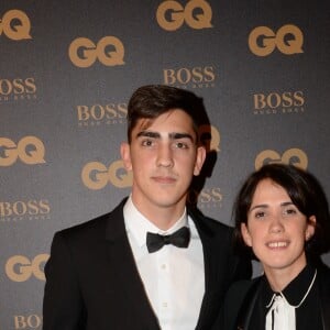 Théo et Maud Griezmann, frère et soeur d'Antoine, à la 7e cérémonie des "Hommes de l'Année GQ" au musée d'Orsay à Paris, le 23 novembre 2016. © Rachid Bellak/Bestimage