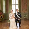 Le prince Carl Philip et la princesse Sofia de Suède avec leur fils le prince Alexander lors de son baptême le 9 septembre 2016. Le couple princier a accueilli le 31 août 2017 son second enfant. © Mattias Edwall/Cour royale de Suède