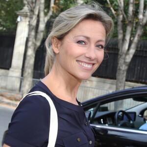 Anne-Sophie Lapix - Arrivées des invités à l'émission "Vivement dimanche prochain" de Michel Drucker à Paris le 28 septembre 2016. © Agence / Bestimage