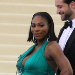 Serena Williams enceinte - Les célébrités arrivent au MET 2017 Costume Institute Gala sur le thème de "Rei Kawakubo/Comme des Garçons: Art Of The In-Between" à New York, le 1er mai 2017 © CPA/Bestimage