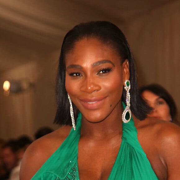 Serena Williams (enceinte) - Les célébrités arrivent au MET 2017 Costume Institute Gala sur le thème de "Rei Kawakubo/Comme des Garçons: Art Of The In-Between" à New York le 1er mai 2017. © Sonia Moskowitz/Globe Photos via ZUMA Wire