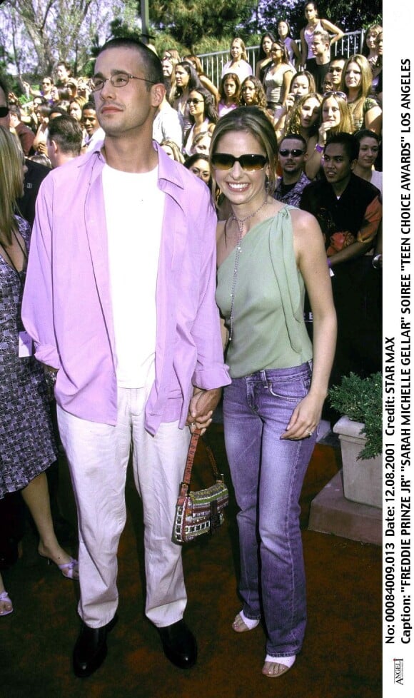 Freddie Prinze Jr. et Sarah Michelle Gellar aux Teen Choice Awards 2001