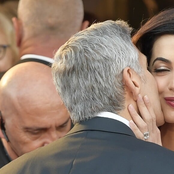 George et Amal Clooney à la première du film Suburbicon lors du 74ème Mostra de Venise le 2 septembre 2017.