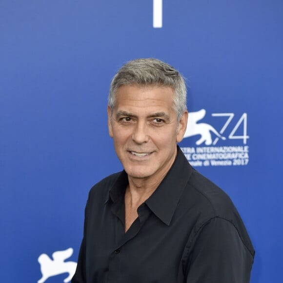 George Clooney - Photocall du film "Suburbicon" lors du 74ème Festival International du Film de Venise (Mostra) le 2 septembre 2017.