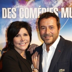 Liane Foly et Bernard Montiel lors de la générale de la comédie musicale "Priscilla Folle du Désert" au Casino de Paris, le 1er mars 2017. © Marc Ausset-Lacroix/Bestimage