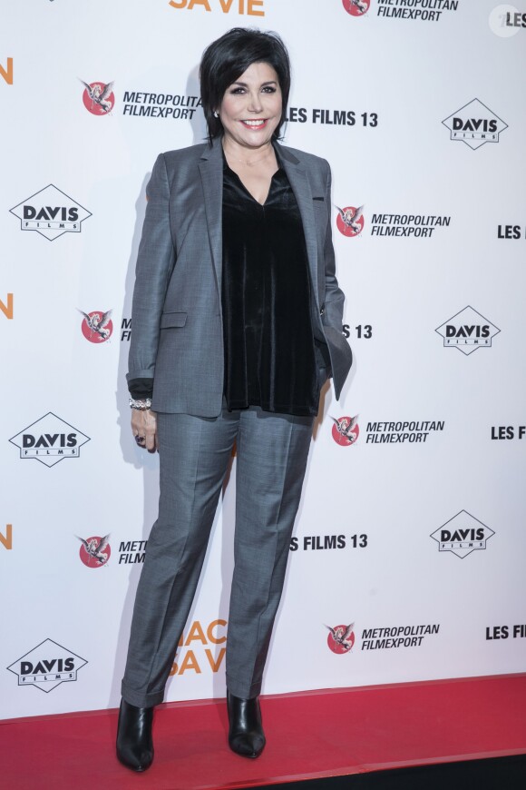 Liane Foly lors de l'avant-première du film "Chacun sa vie" au cinéma UGC Normandie à Paris, France, le 13 mars 2017. © Olivier Borde/Bestimage