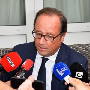 François Hollande - 10ème festival du Film Francophone d'Angoulême à Angoulême, France, le 22 août 2017. © Coadic Guirec/Bestimage