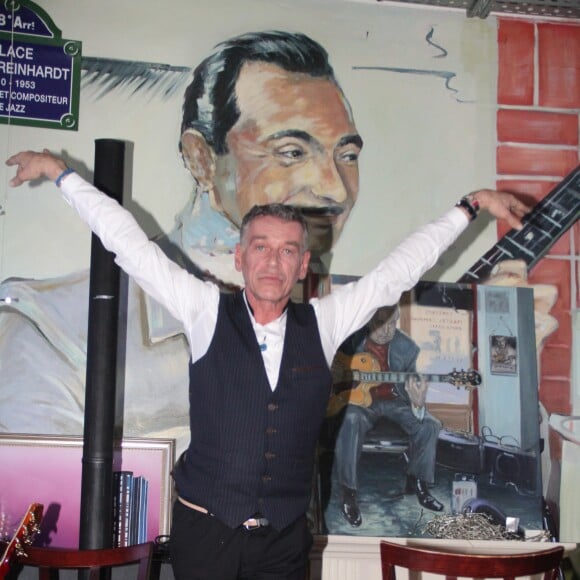 Exclusif - Patrick Dupond - Dîner privé en l'honneur de Jean-Paul Belmondo à La Chope des Puces à Saint-Ouen le 27 février 2017. © Philippe Baldini/Bestimage