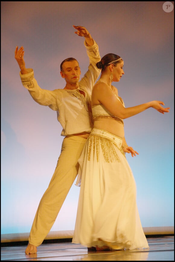 Patrick Dupond et Leila Da Rocha - "Mariage de l'Orient et de l'Occident" à Paris, le 20 avril 2008
