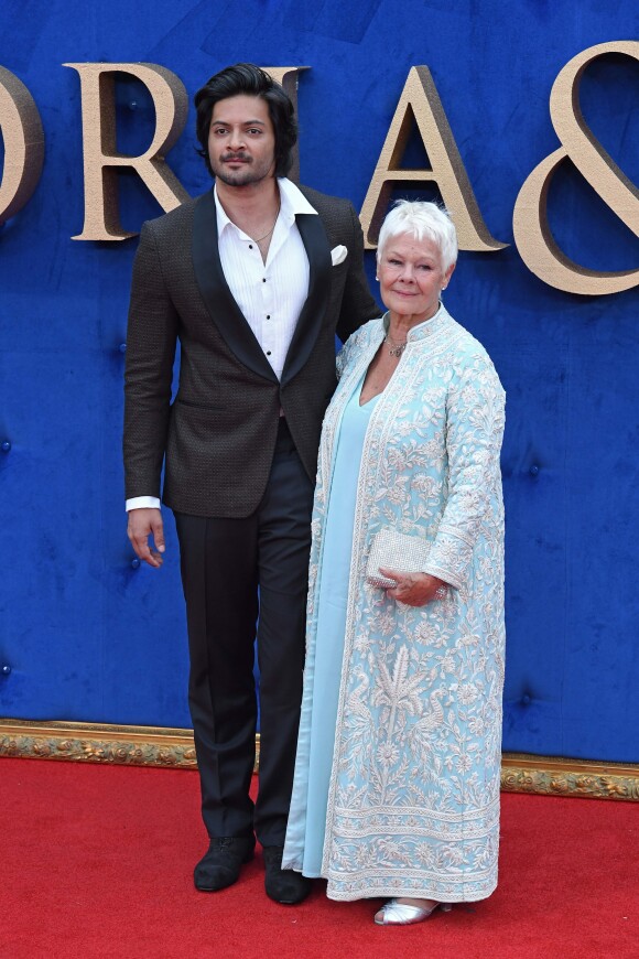 Judi Dench, Ali Fazal - Première du film "Victoria & Abdul " à Londres le 5 septembre 2017.  Victoria & Abdul UK Film Premiere at the Odeon, Leicester Square, London on september 5, 2017.05/09/2017 - Londres