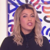 Ayem Nour blonde sur le plateau du "Mad Mag" sur NRJ12. Le 4 septembre 2017.