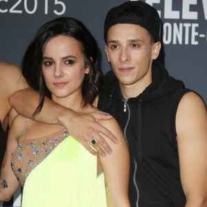 Alizée et son compagnon Grégoire Lyonnet - Spectacle "Danse avec les stars" lors du 55ème Festival de Télévision de Monte-Carlo à Monaco, le 14 juin 2015.