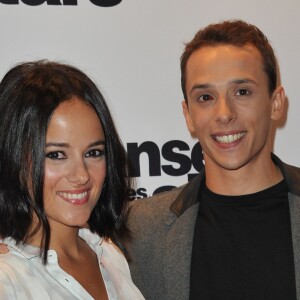 Alizee et Gregoire Lyonnet - Casting de la saison 4 de "Danse avec les stars" a Paris le 10 septembre 2013.