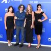 Christine Choueiri, Ziad Doueiri, Diamond Bou Abboud et Rita Hayek lors du photocall du film "The Insult" lors du 74ème Festival International du Film de Venise, la Mostra le 31 août 2017.
