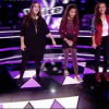 Bettysam, Tiny et Sahna dans The Voice Kids 4 le 16 septembre 2017 sur TF1.