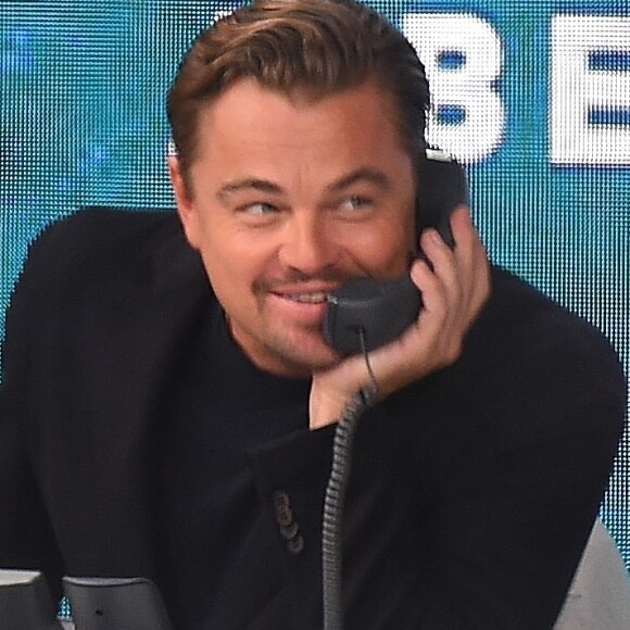 Leonardo DiCaprio au téléthon Hand in Hand organisé au profit des victimes des ouragans Harvey et Irma le 12 septembre 2017