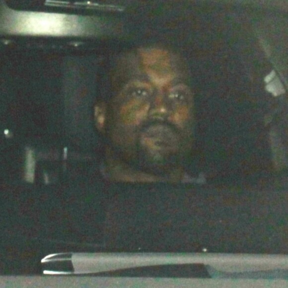 Kim Kardashian et Kanye West quittent la boîte de nuit Peppermint à Los Angeles, le 12 septembre 2017