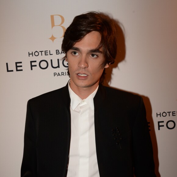 Alain-Fabien Delon - Soirée d'inauguration de l'Hôtel Fouquet's Barrière à Paris le 14 septembre 2017. © Rachid Bellak/Bestimage