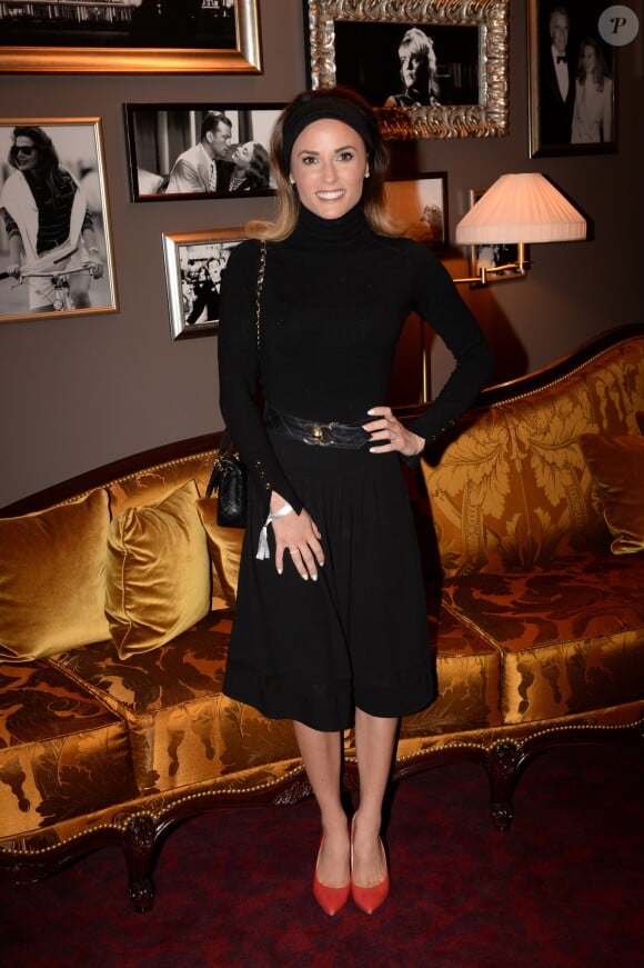 Capucine Anav - Soirée d'inauguration de l'Hôtel Fouquet's Barrière à Paris le 14 septembre 2017. © Rachid Bellak/Bestimage
