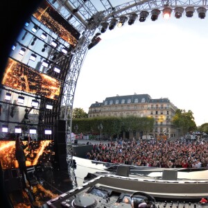 Exclusif - Illustration - Concert "Paris, À nous les Jeux!" pour fêter l'attribution des Jeux Olympiques et Paralympiques d'été 2024 sur la place de l'hôtel de ville de Paris, France, le 15 septembre 2017. © Veeren/Bestimage