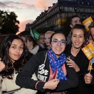 Exclusif - Benjamin Castaldi - Concert "Paris, À nous les Jeux!" pour fêter l'attribution des Jeux Olympiques et Paralympiques d'été 2024 sur la place de l'hôtel de ville de Paris, France, le 15 septembre 2017. © Veeren/Bestimage