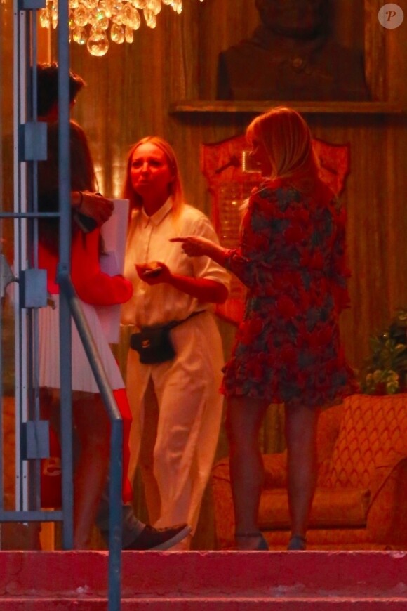 Exclusif - Kate Hudson, Sia et Maddie Ziegler fêtent la fin du tournage du film "Sister" à Los Angeles le 10 septembre 2017.