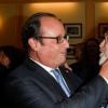 Semi-Exclusif - François Hollande et Bernard Murat à la générale de la pièce "La Vraie Vie" au théâtre Edouard 7 à Paris, le 18 septembre 2017. © Guirec Coadic/Bestimage