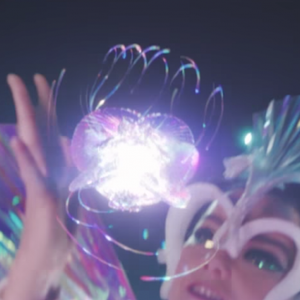 Image extraite du clip "The Gate" de Björk, premier extrait de son nouvel album, publié le 18 novembre 2017.