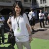 Marion Jolles-Grosjean (enceinte) - People au Grand Prix de Formule 1 a Monaco le 26 mai 2013.