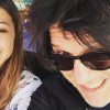 Nicola Sirkis et sa fille Théa sur Instagram, juillet 2016.