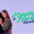Kamila et Noré, candidats de "Secret Story 11" (TF1 et NT1). Les deux Marseillais sont en couple depuis 8 ans et mariés depuis 3 ans.