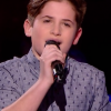 Thibault lors de la demi-finale de "The Voice Kids 4" (TF1), le 23 septembre 2017.