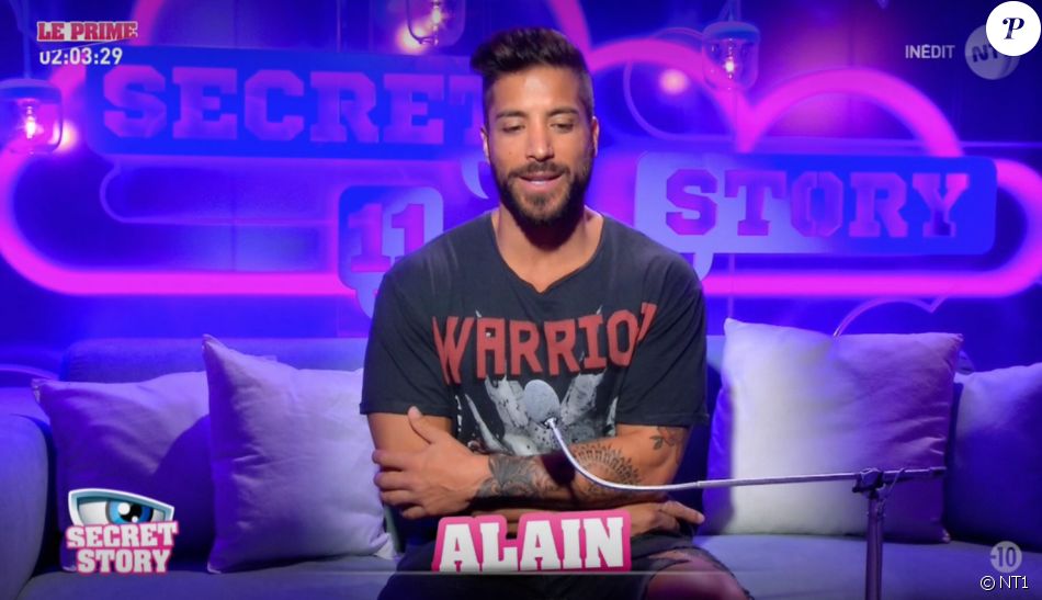 Alain Lors De La Quotidienne De Secret Story 11 Nt1 Le 21 Septembre 2017 Purepeople