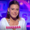 Barbara lors de la quotidienne de "Secret Story 11" (NT1), le 21 septembre 2017.