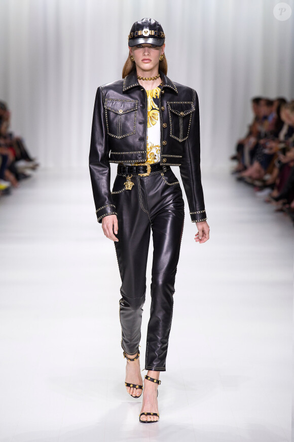 Défilé de mode printemps-été 2018 "Versace" lors de la fashion week de Milan. Le 22 septembre 2017  Women Fashion Show SS 2018 Versace catwalk Milan - Italy 22 september 201722/09/2017 - Milan