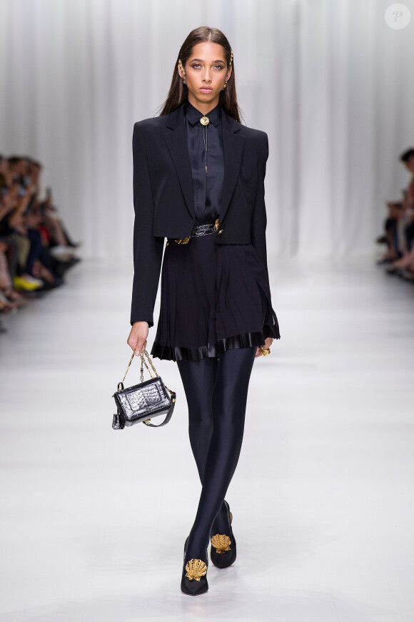 Défilé de mode printemps-été 2018 "Versace" lors de la fashion week de Milan. Le 22 septembre 2017  Women Fashion Show SS 2018 Versace catwalk Milan - Italy 22 september 201722/09/2017 - Milan