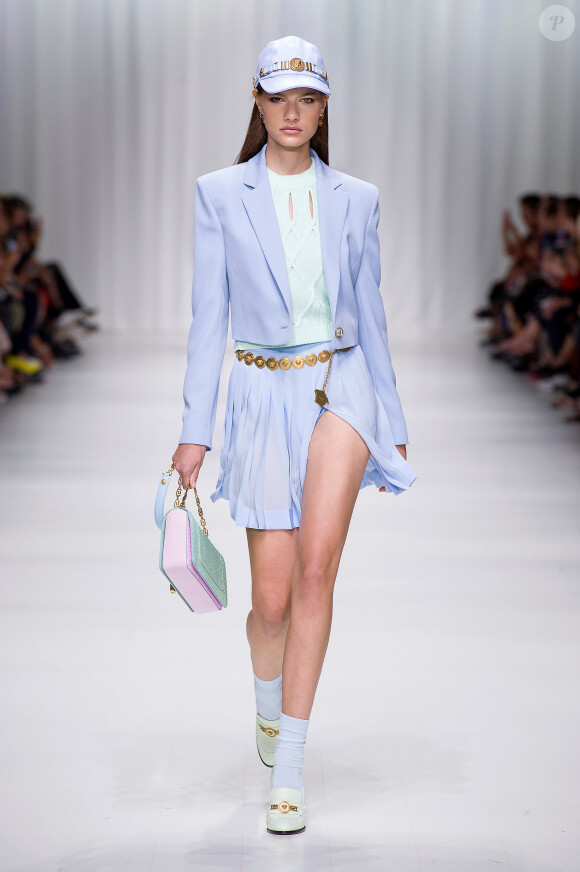 Défilé de mode printemps-été 2018 "Versace" lors de la fashion week de Milan. Le 22 septembre 2017  Women Fashion Show SS 2018 Versace catwalk Milan - Italy 22 september 201722/09/2017 - Milan