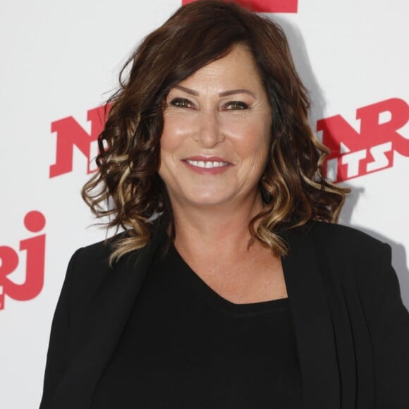 Evelyne Thomas au photocall de la conférence de rentrée du pôle Tv de NRJ Group à la brasserie Polpo à Levallois Perret le 28 juin 2017. © Veeren / Bestimage