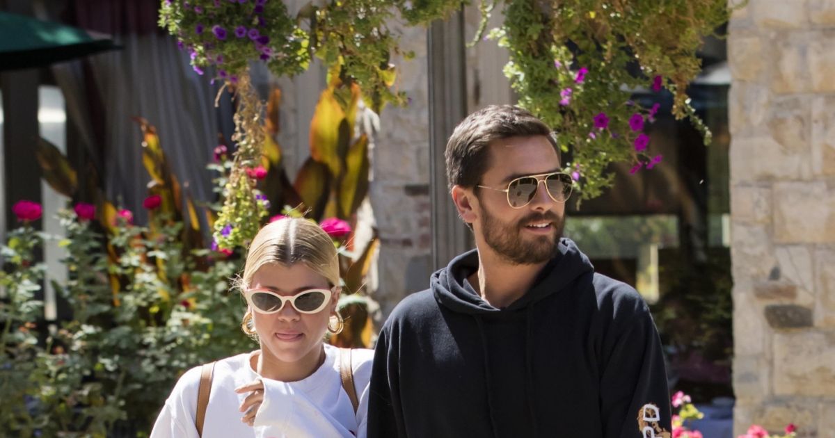 Exclusif - Scott Disick et Sofia Richie sont allés déjeuner au
