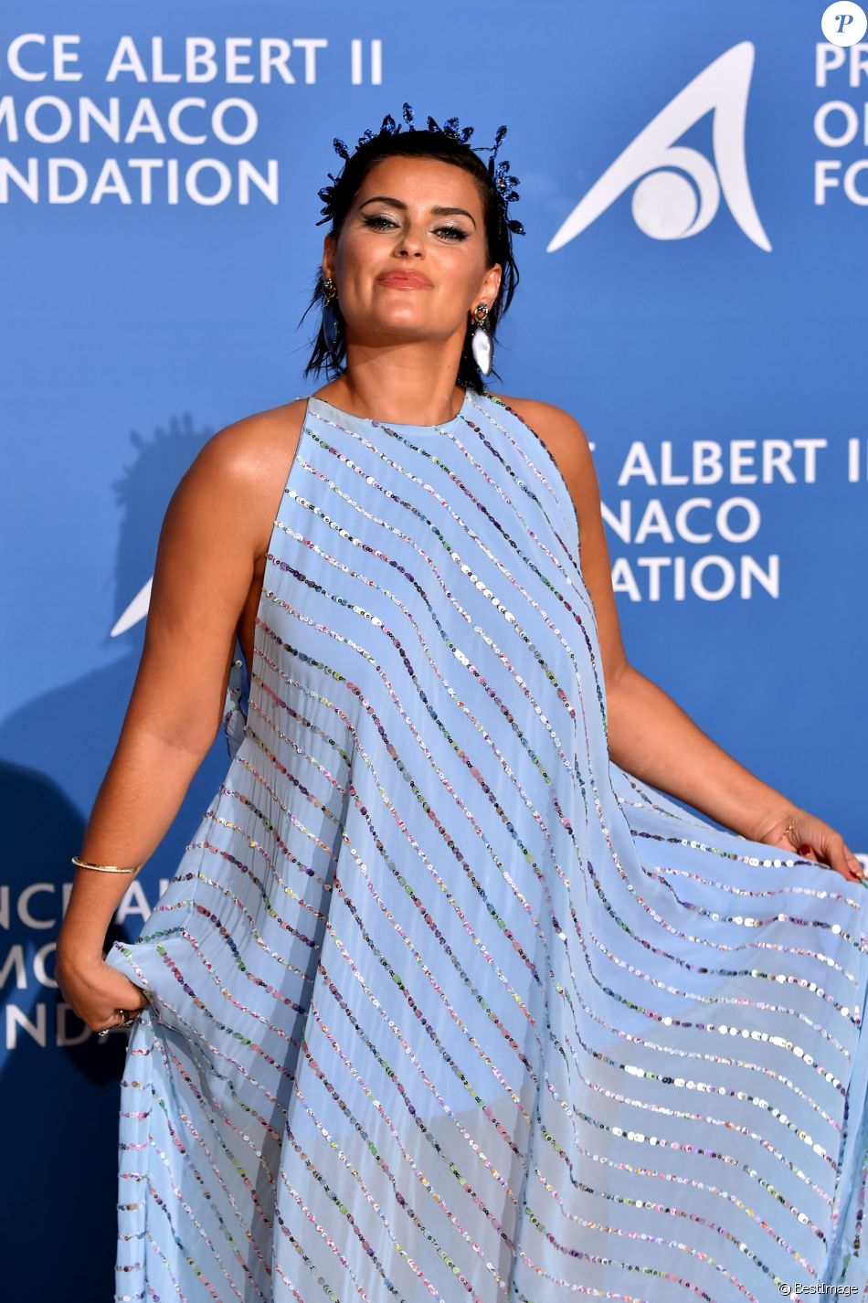Nelly Furtado lors du 1er Gala pour l'Océan de Monte-Carlo sur les
