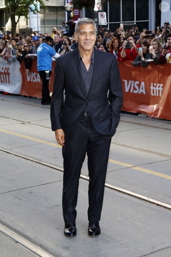 George Clooney à la première de "Suburbicon" au Toronto International Film Festival 2017 (TIFF), le 9 septembre 2017. © Future-Image via Zuma Press/Bestimage