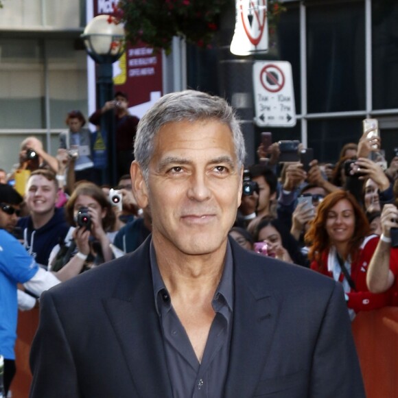 George Clooney à la première de "Suburbicon" au Toronto International Film Festival 2017 (TIFF), le 9 septembre 2017. © Future-Image via Zuma Press/Bestimage