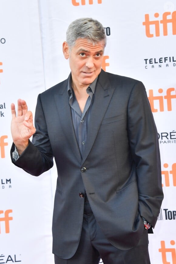 George Clooney au Toronto International Film Festival 2017 (TIFF), le 9 septembre 2017. © Igor Vidyashev via Zuma Press/Bestimage