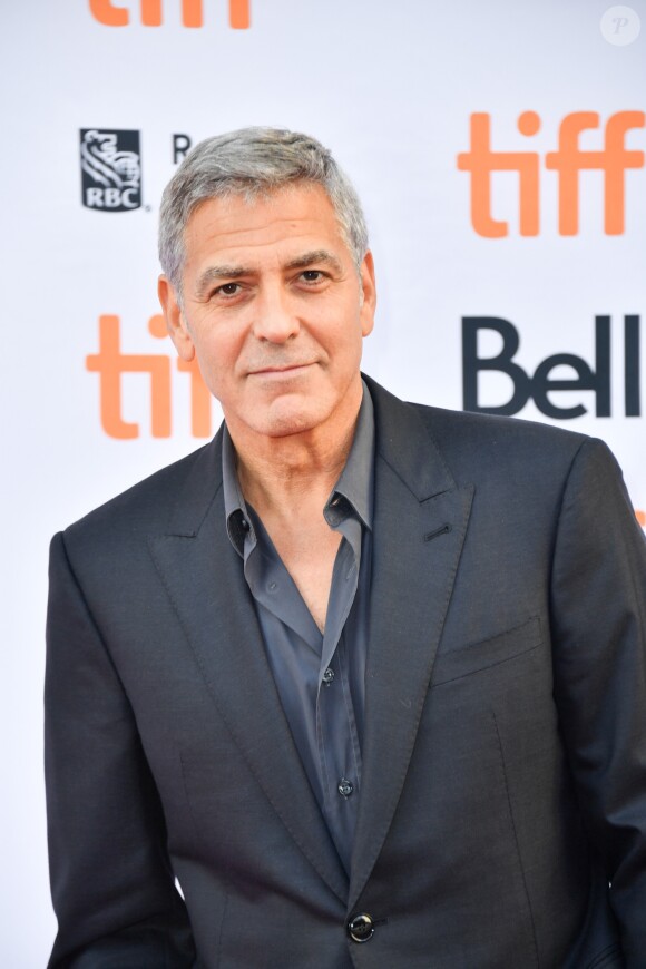 George Clooney à la première de "Suburbicon" au Toronto International Film Festival 2017 (TIFF), le 9 septembre 2017. © Igor Vidyashev via Zuma Press/Bestimage